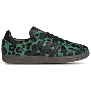 adidas Originals Samba - Women's - Semi Screaming Green/Core Black/Gold Met