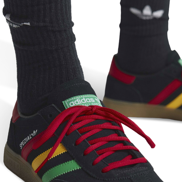 adidas Handball Spezial Jamaica - Men's - Red/Black/Yellow - Image 11