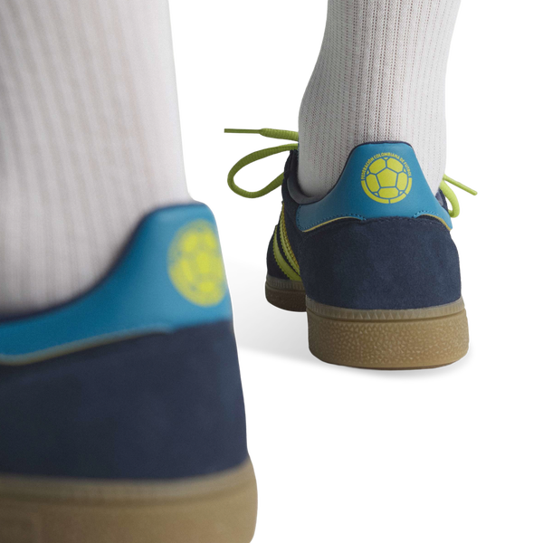 adidas Colombia Handball Spezial - Men's - Navy/Yellow - Image 8