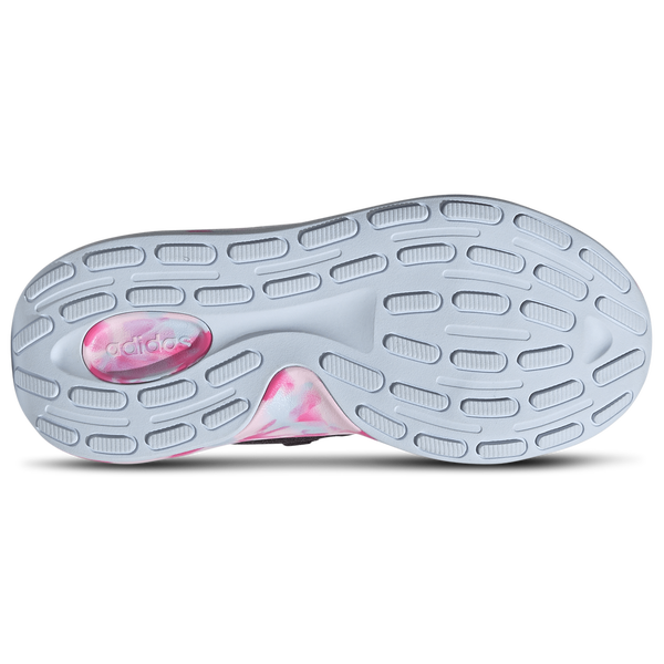 adidas Lite Racer Adapt 8.0 Elastic Lace - Boys' Grade School - Core Black/Crystal Sky/Shock Pink - Image 5