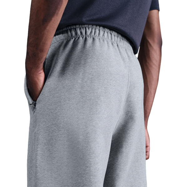 Nike Solo Swoosh BB CF Pant - Men's - Light Smoke Grey/White/Dark Grey Heather - Image 2