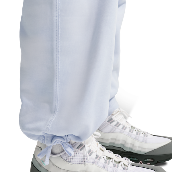 Nike Solo Swoosh BB Open Hem Pant - Men's - Football Grey/Football Grey/White - Image 3