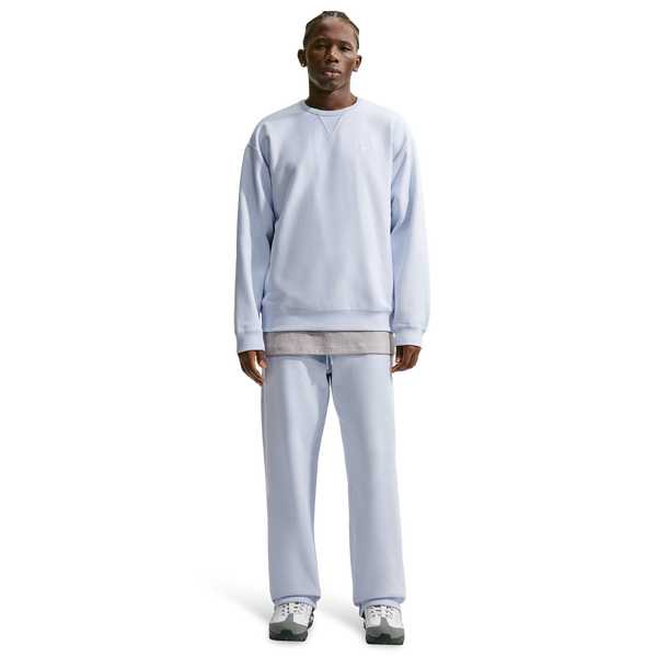 Nike Solo Swoosh BB Open Hem Pant - Men's - Football Grey/Football Grey/White - Image 4