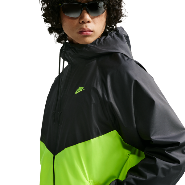 Nike NSW Windrunner Jacket - Men's - Volt/Black/Volt - Image 3