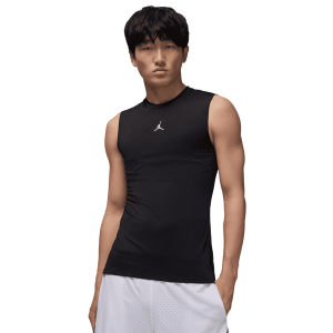 Jordan Dri-FIT Sport Sleeveless Base Layer Tank - Men's - Black/White