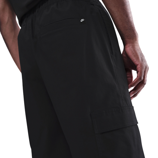 Nike Club Woven Cargo Pants Collection - Men's - White/Black - Image 2