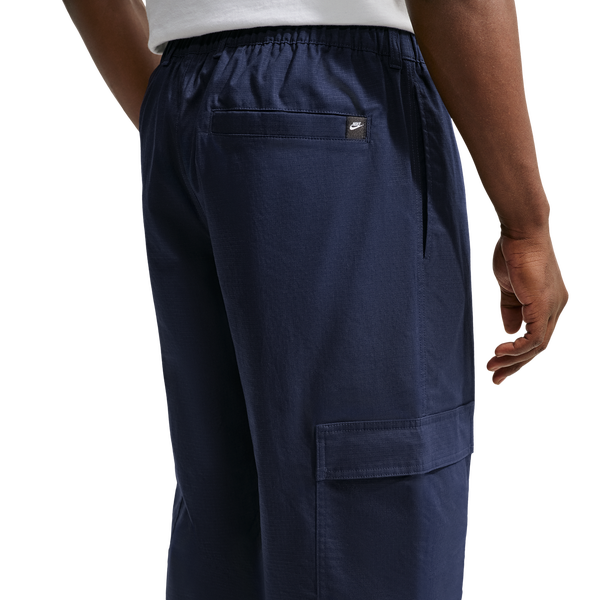 Nike Club Woven Cargo Pants Collection - Men's - Obsidian/White - Image 2