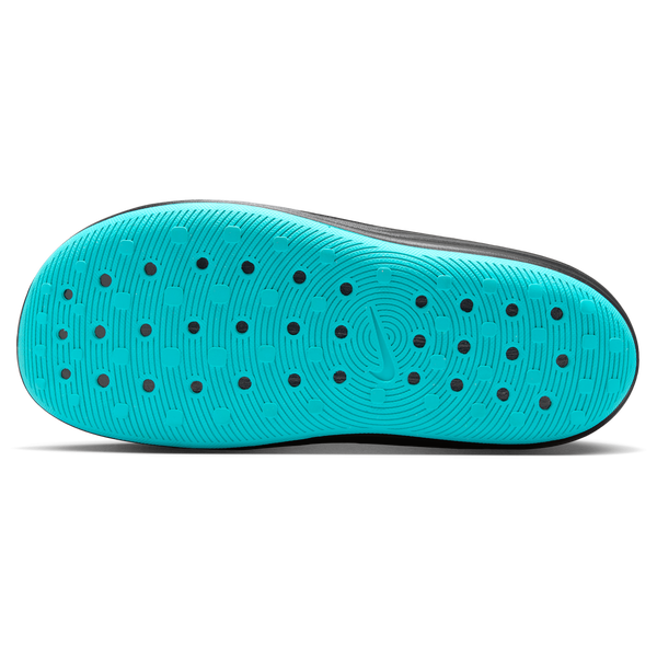 Nike Reactx Rejuven8 Slides - Men's - Black/Gamma Blue/Metallic Silver - Image 5