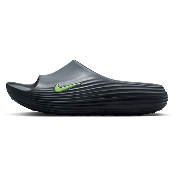 Nike Reactx Rejuven8 Slides - Men's - Volt/Cool Grey/Black - Image 2
