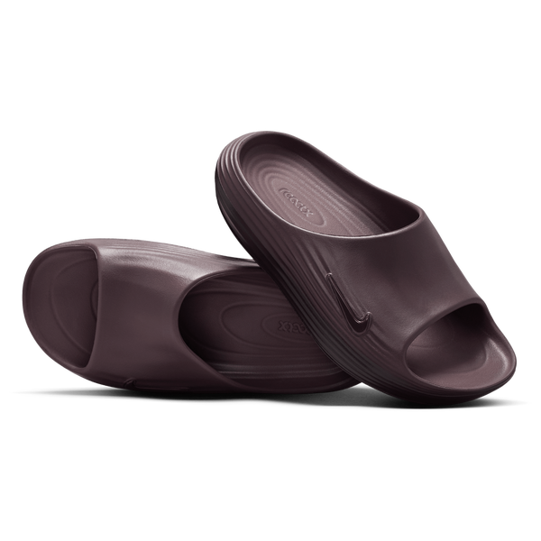 Nike ReactX Rejuven8 Slides - Women's - Tattoo/Burgundy Ash/Tattoo - Image 3