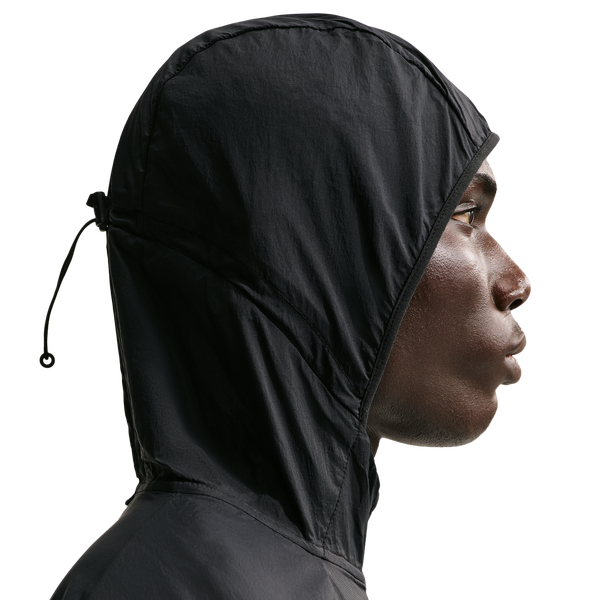 Nike UV RPL STRIDE JACKET - Men's - Black/Reflective Silver/Black - Image 4