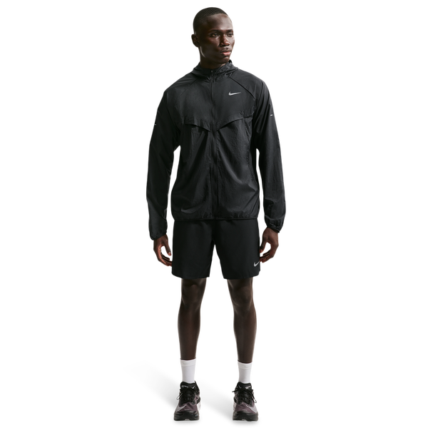 Nike UV RPL STRIDE JACKET - Men's - Black/Reflective Silver/Black - Image 5