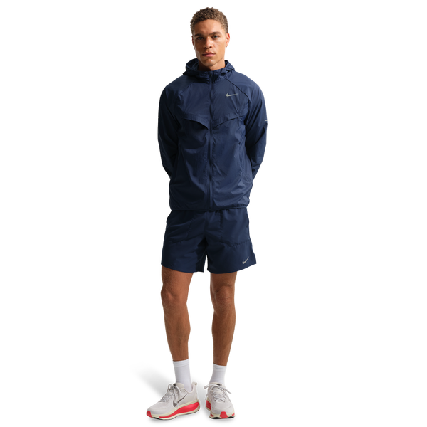 Nike UV RPL STRIDE JACKET - Men's - Midnight Navy/Midnight Navy/Reflective Silver - Image 4