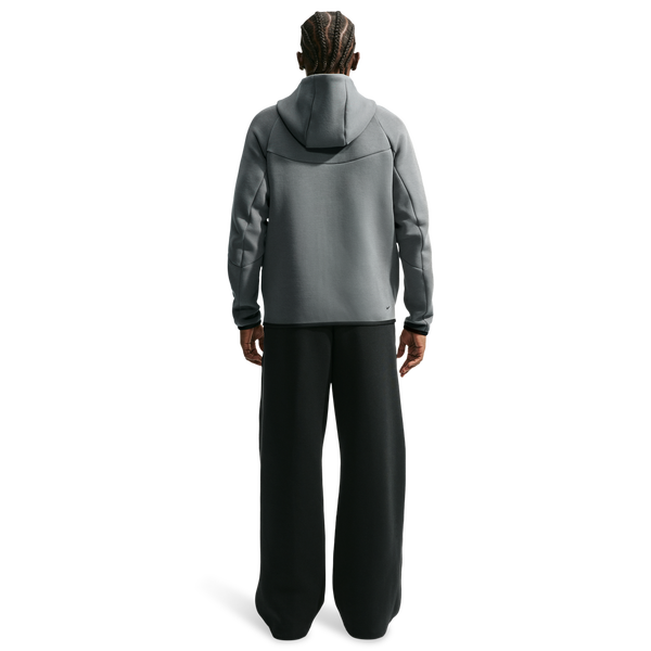 Nike Tech Fleece Full-Zip Windrunner Hoodie - Men's - Smoke Grey/Football Blue - Image 5