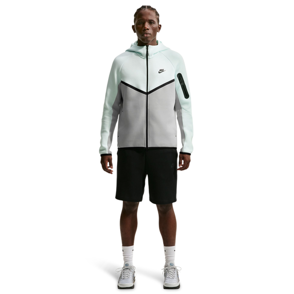 Nike Tech Fleece Full-Zip Windrunner Hoodie - Men's - Green/Black