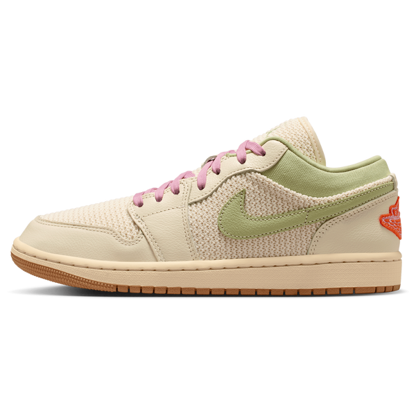 Jordan AJ 1 Low - Women's - Iced Carmine/Sail/Olive Aura - Image 2