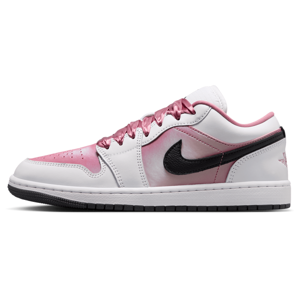 Jordan AJ 1 Low SE - Women's - Black/White/Desert Berry - Image 2