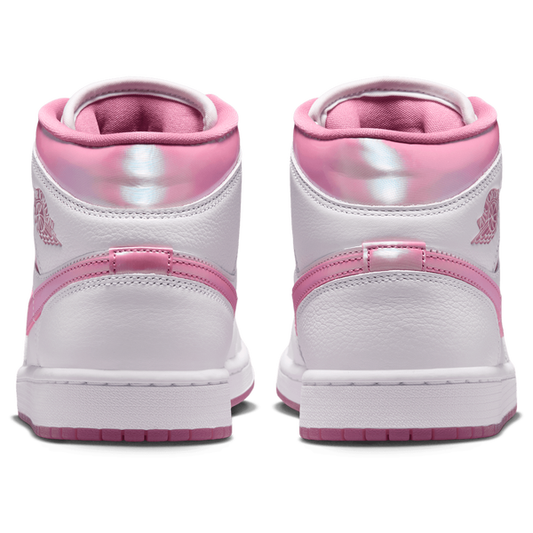 Jordan Air Jordan 1 Mid SE - Women's - Desert Berry/White - Image 3