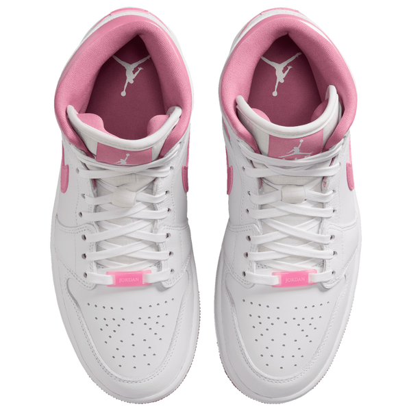 Jordan Air Jordan 1 Mid SE - Women's - Desert Berry/White - Image 4