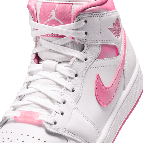 Jordan Air Jordan 1 Mid SE - Women's - Desert Berry/White - Image 7