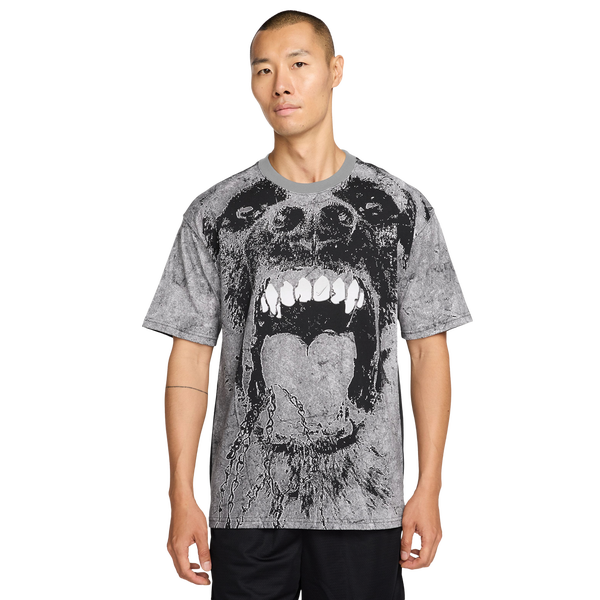 Nike M90 OC Loose T-Shirt - Men's - Black/Grey