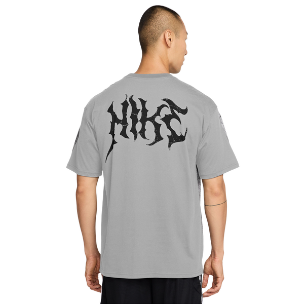 Nike M90 OC Loose T-Shirt - Men's - Black/Grey - Image 2