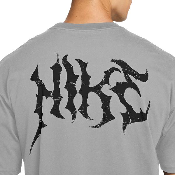 Nike M90 OC Loose T-Shirt - Men's - Black/Grey - Image 3