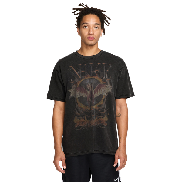 Nike M90 OC Loose F1 T-Shirt - Men's - Orange/Black
