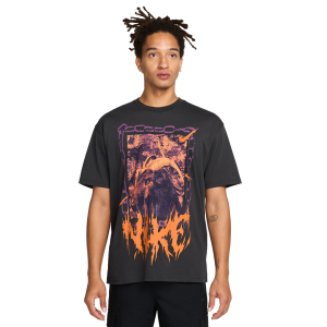 Nike M90 OC Loose T-Shirt - Men's - Grey/Red