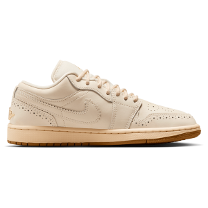 Jordan AJ 1 Low SE V2 - Women's - Chalk/Chalk/Metallic Gold