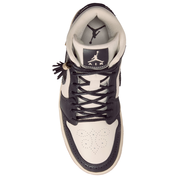 Jordan Air Jordan 1 Mid SE V2 - Women's - Off Noir/Chalk/Pearl White - Image 3