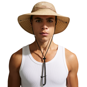 Nike Apex Bucket Wide Brim - Adult - Parachute Beige/Anthracite/White