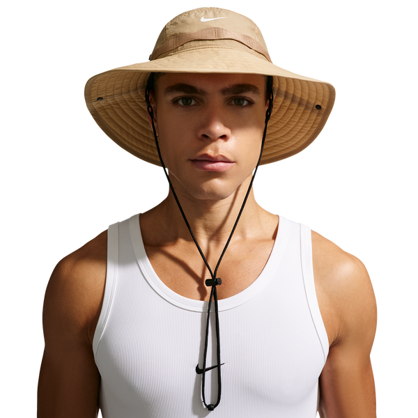 Nike Apex Bucket Wide Brim - Adult - Parachute Beige/Anthracite/White