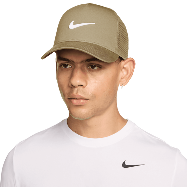 Nike Rise Trucker Cap - Adult - Beige/White
