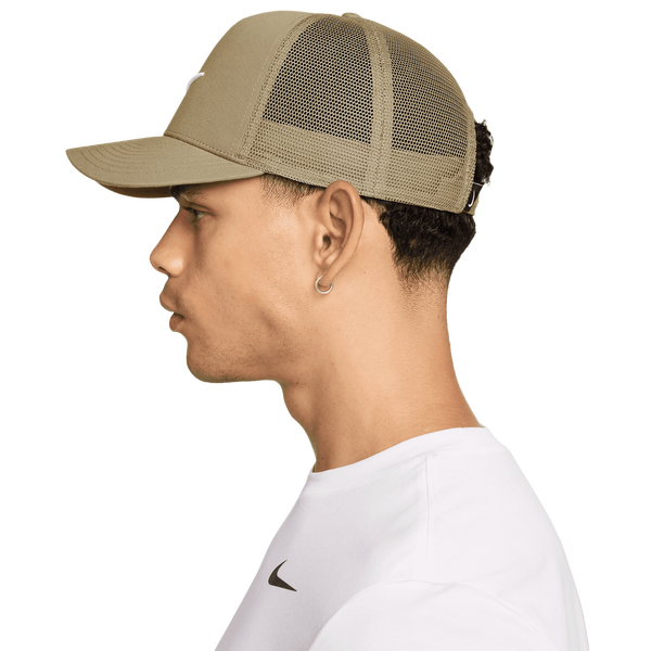 Nike Rise Trucker Cap - Adult - Beige/White - Image 4