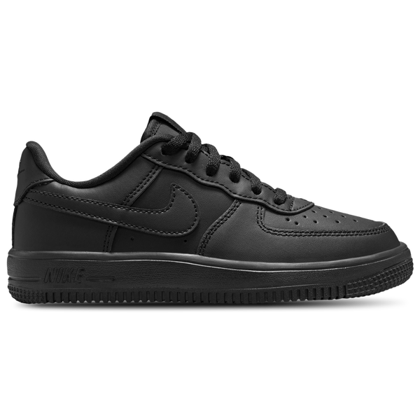 Nike Air Force 1 Low Lace - Boys' Preschool - Black/Black