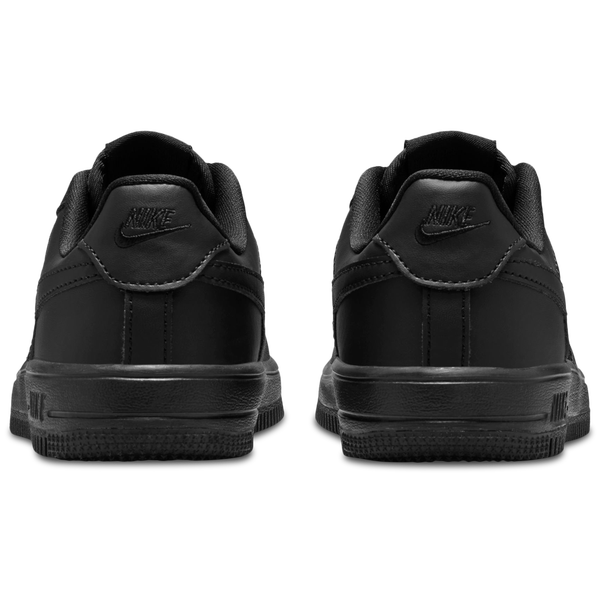 Nike Air Force 1 Low Lace - Boys' Preschool - Black/Black - Image 3