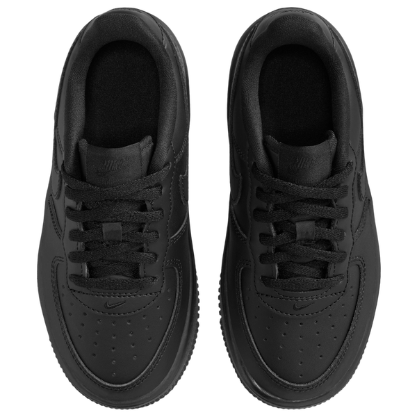 Nike Air Force 1 Low Lace - Boys' Preschool - Black/Black - Image 4