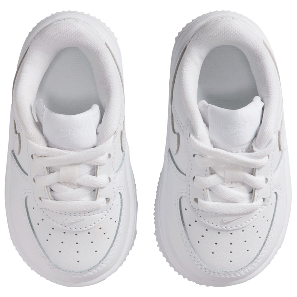 Nike Air Force 1 Low Lace - Boys' Toddler - White/White - Image 4