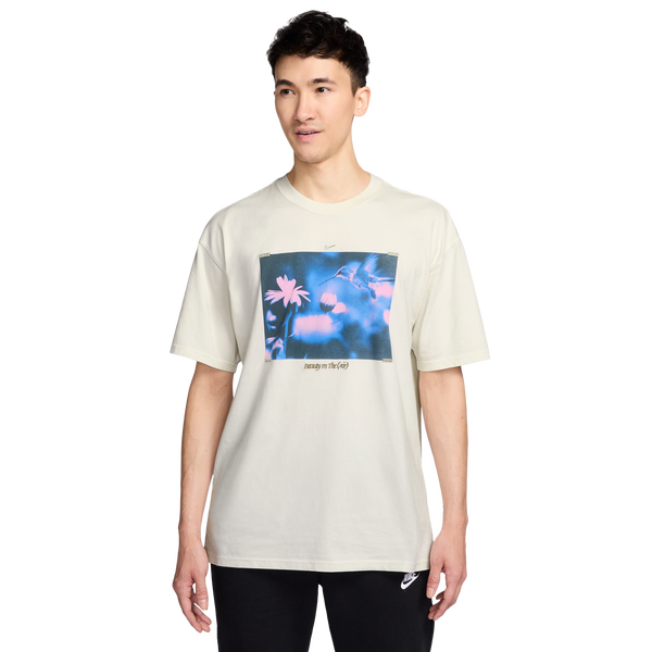 Nike NSW Beauty Air Long Sleeve T-Shirt - Men's - White/Blue