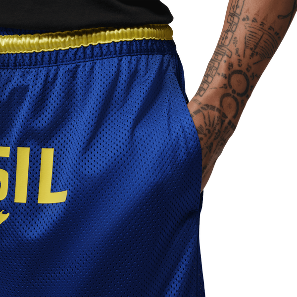 Jordan Brasil Diamond Short - Men's - Old Royal/Yellow Pulse/Old Royal - Image 4