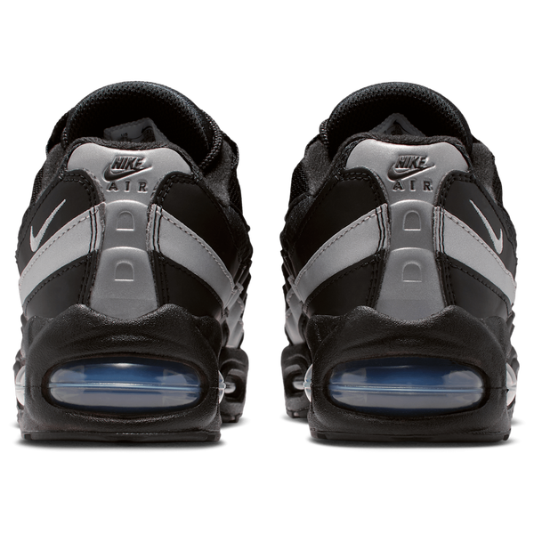 Nike Air Max 95 - Girls' Grade School - Black/Metallic Silver/White - Image 3