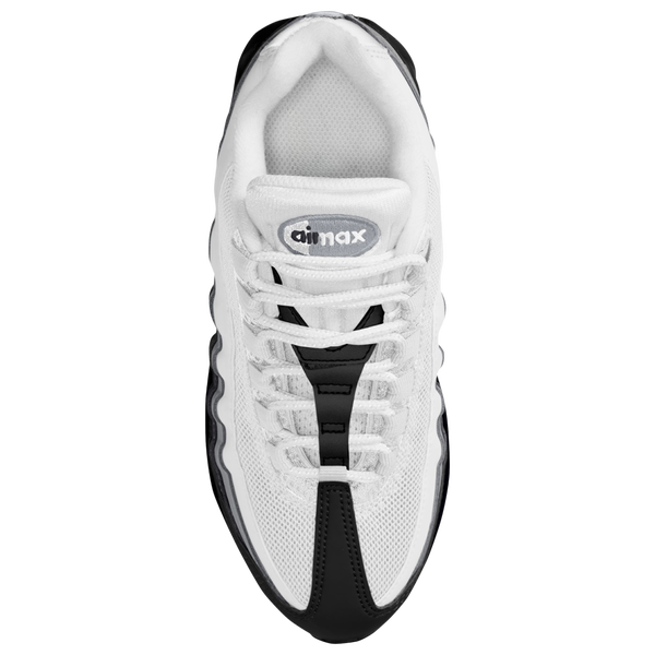 Nike Air Max 95 - Boys' Grade School - Black/White/Wolf Gray - Image 3