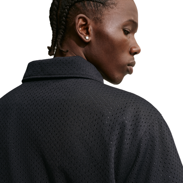 Nike Club Coaches AMSPT Jacket - Men's - Black/Saffron Quartz - Image 2