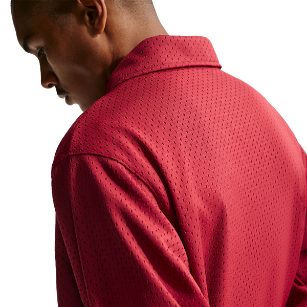 Nike Club Coaches AMSPT Jacket - Men's - Team Crimson/Lt Khaki - Image 2