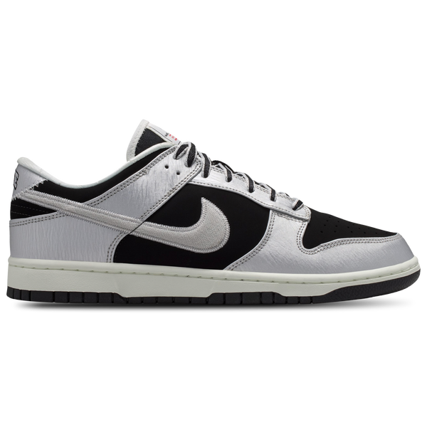 Nike Dunk Low - Men's - Black/Red/Silver