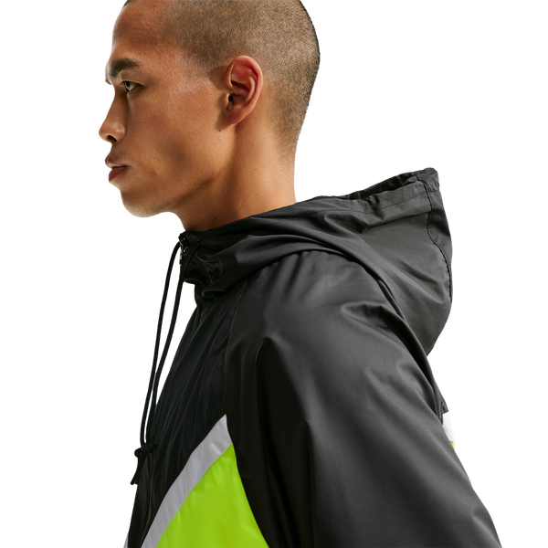 Nike Windrunner Land 26 RMX Jacket - Men's - White/Volt/Black - Image 3