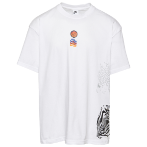 Nike NSW Max90 FLE Short Sleece T-Shirt - Men's - White
