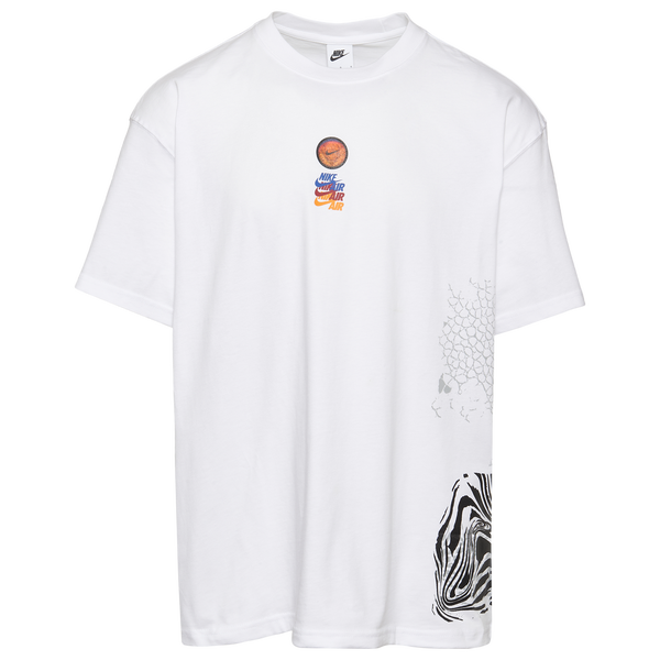 Nike NSW Max90 FLE Short Sleece T-Shirt - Men's - White