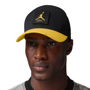 Jordan Rise Tour Cap - Adult - Black/Tour Yellow